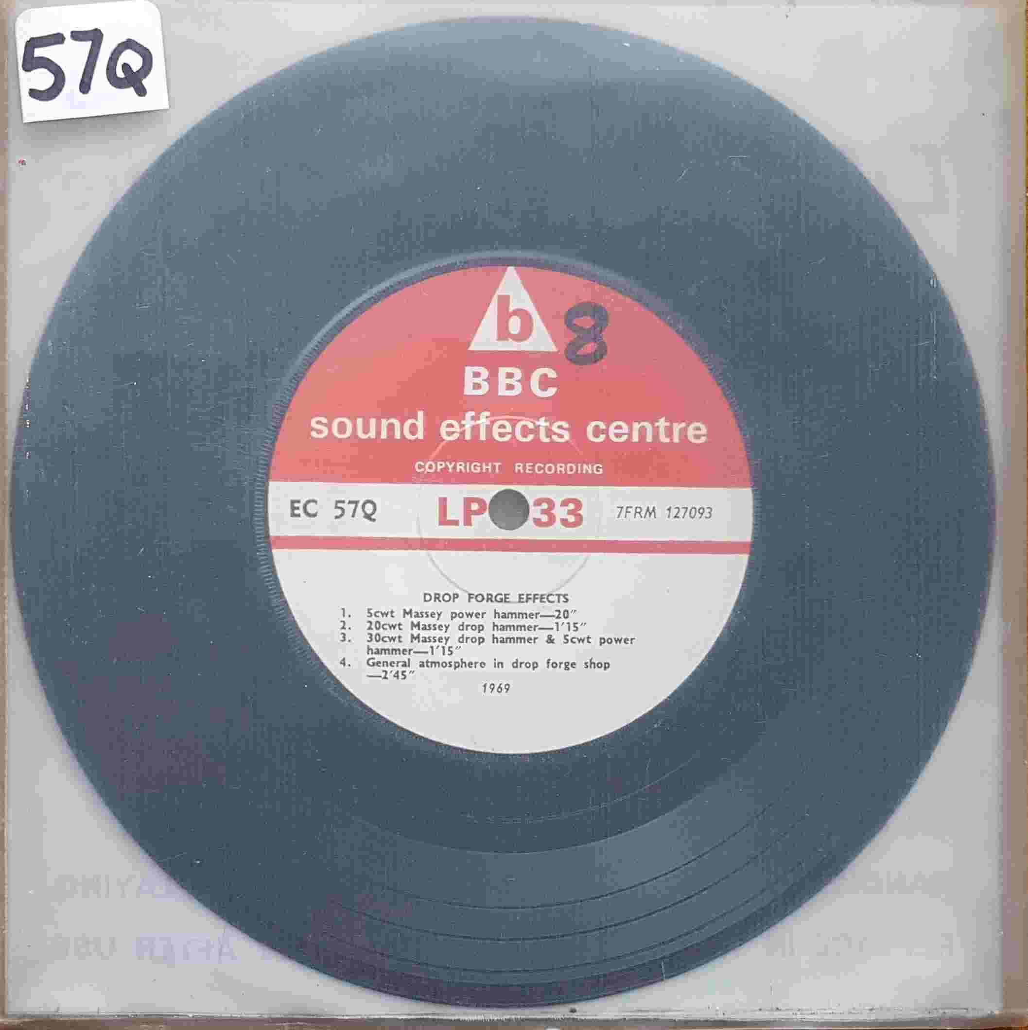 Picture of EC 57Q Drop forge effects by artist Not registered from the BBC records and Tapes library